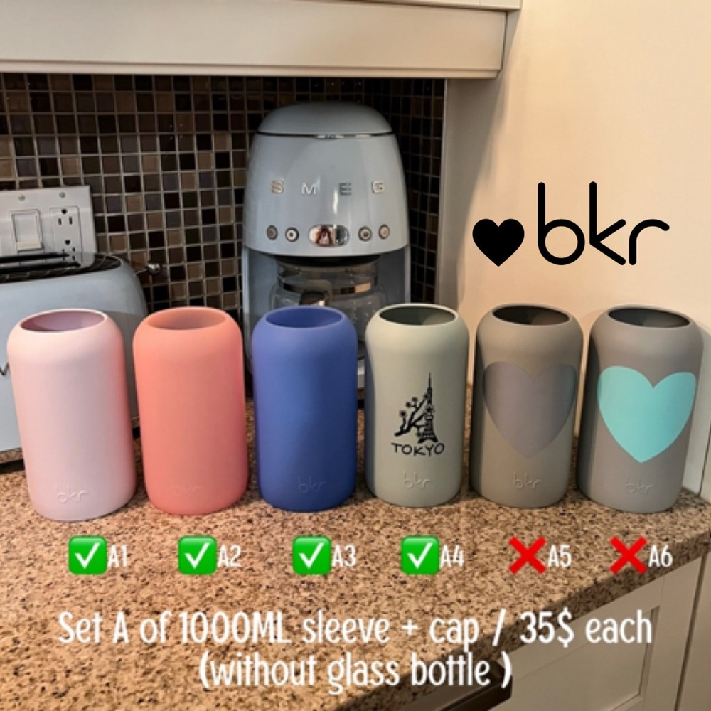 ✨BKR 1L or 500 ML BOTTLE WATER